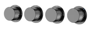 Смеситель встроенный STICK DIAMOND SHINE GUN METAL 5-проходной