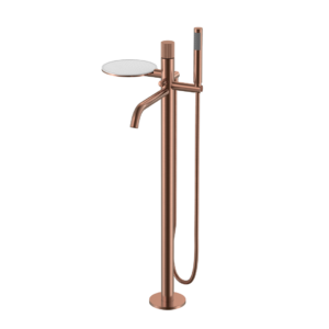 Смеситель STICK напольный COPPER BRUSHED LINEA