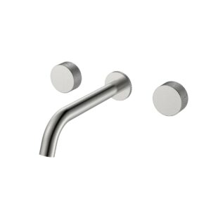 Смеситель из стены STICK TOUCH на 3 отв. Nickel Brush
