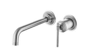 Смеситель для умывальника из стены, ETERNA NICKEL BRUSH