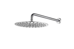 Верхний душ с кронштейном UNO INOX 30cm латунь